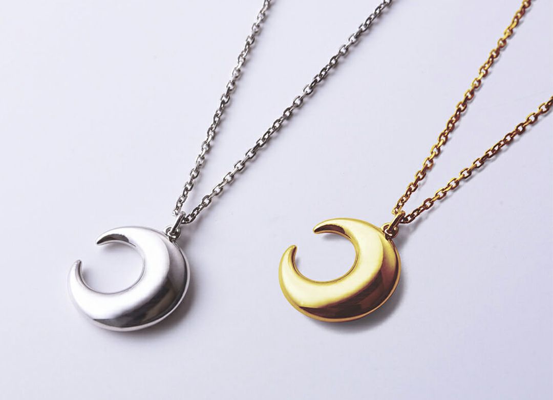 宇宙兄弟 復刻版 シャロンのネックレス 2点セット（シルバー +