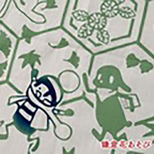 オチビサン 福風呂敷 家紋小紋 | コルクショップ