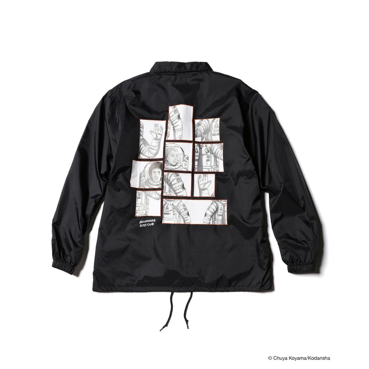 Billionaire boys club コーチジャケット ナイロン BILLIONAIRE BOYS CLUB x 宇宙兄弟COACH JACKET [LANDS ON