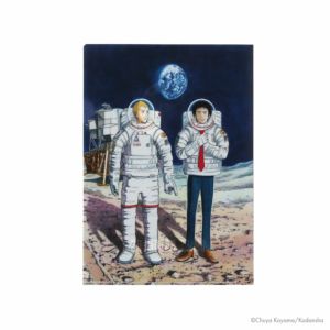 宇宙兄弟　40巻　限定特典　ムッタとヒビト　記念複製原画 宇宙兄弟 40巻 限定特典 ムッタとヒビト 記念複製原画