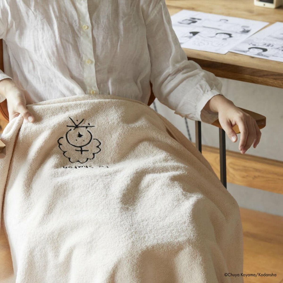 宇宙兄弟エプロン 120前後エプロン 宇宙柄 - メルカリ