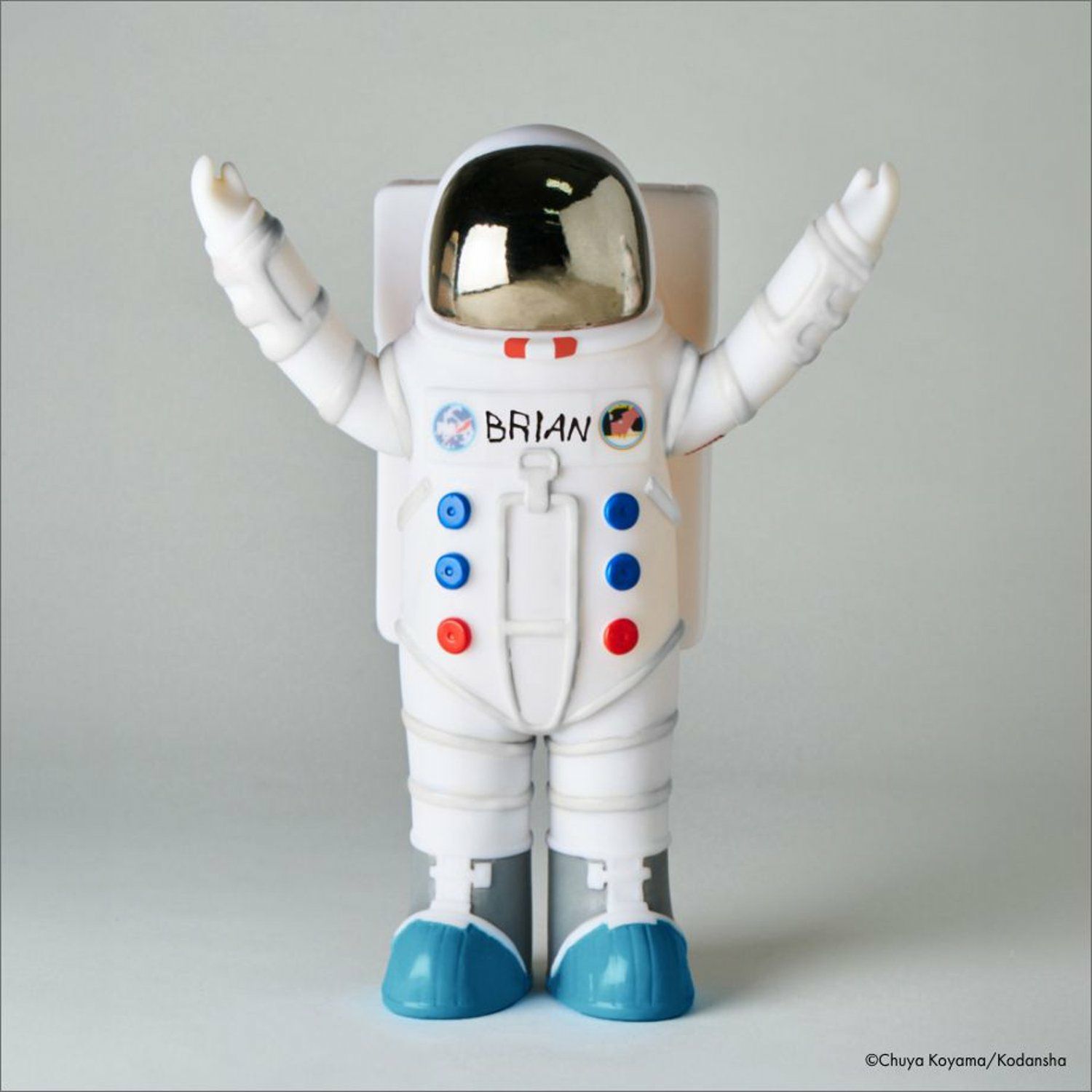 宇宙兄弟　ブライアン　フィギュア 6666個限定!!エディ&ブライアン人形を復刻販売！！｜『宇宙兄弟』公式