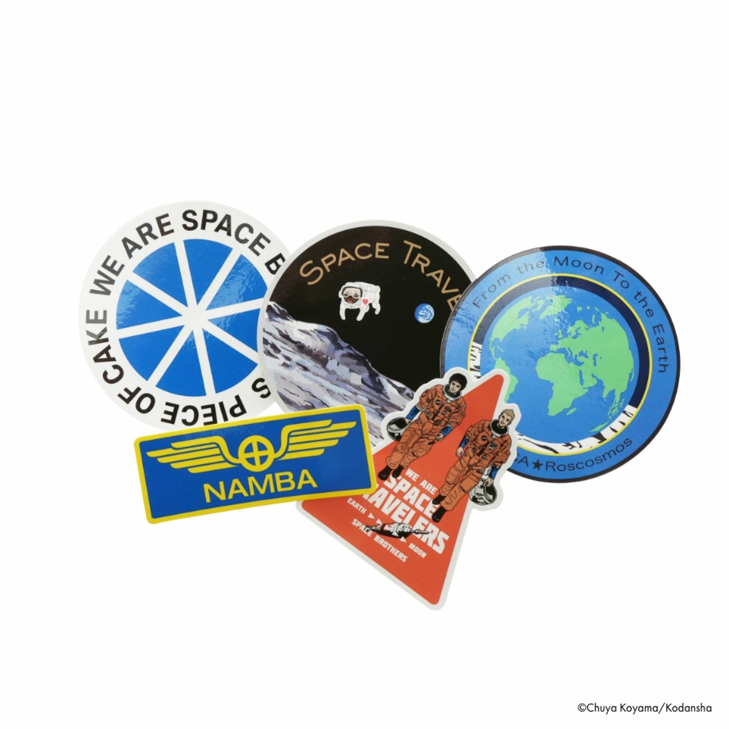 宇宙兄弟 スーツケースステッカー(5種入り) | コルクショップ