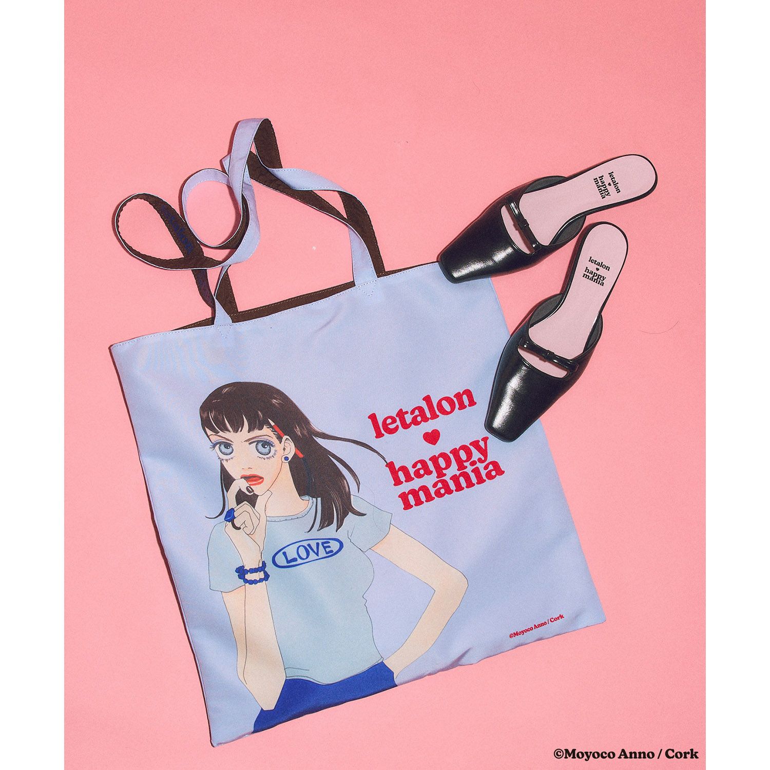 安野モヨコ LE TALON×HAPPY MANIA リバーシブルトート | コルクショップ